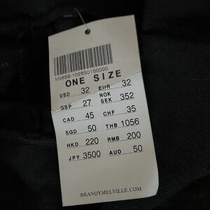 Brandy Melville Black Hillary Yoga Pants